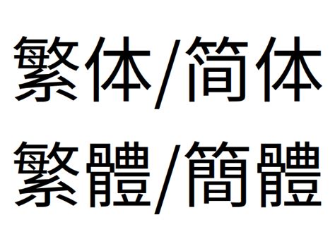 屬 簡體字|繁體中文/簡體中文轉換